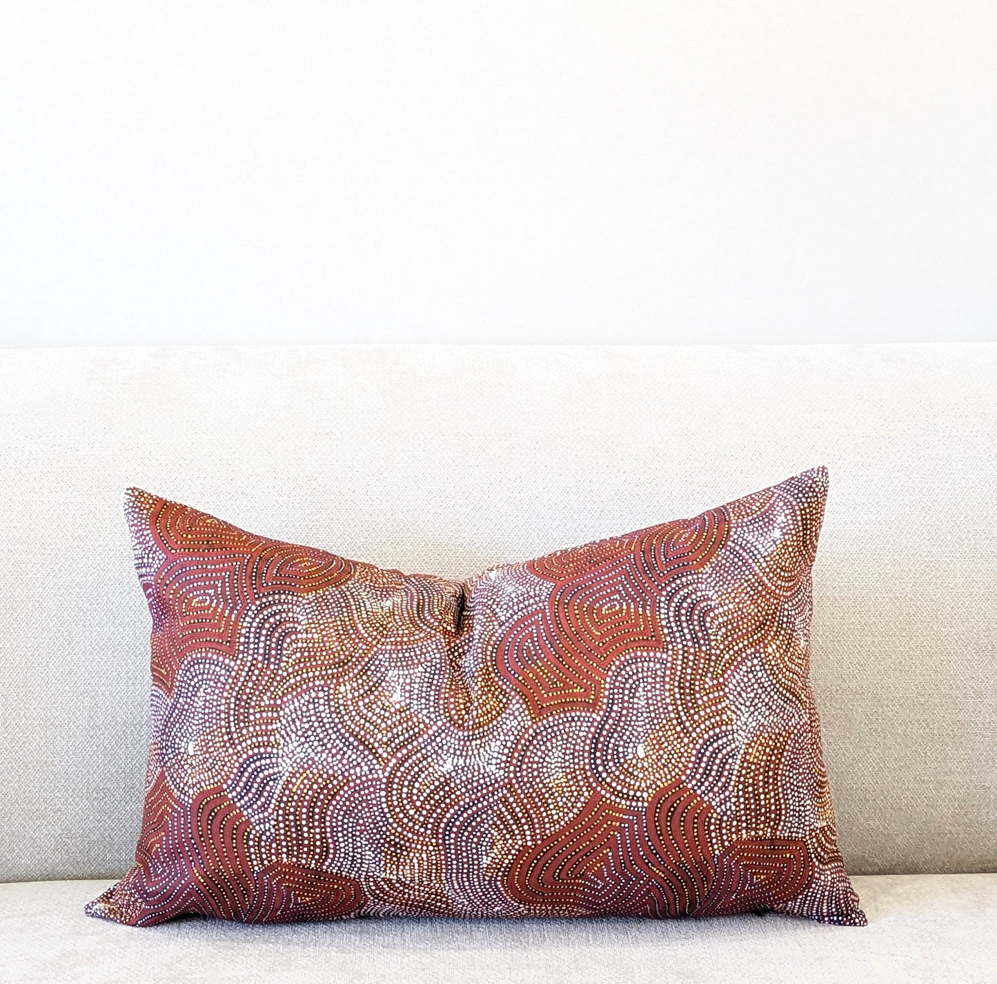 Mina Mina Jukurrpa Aboriginal Art Cushion Cover