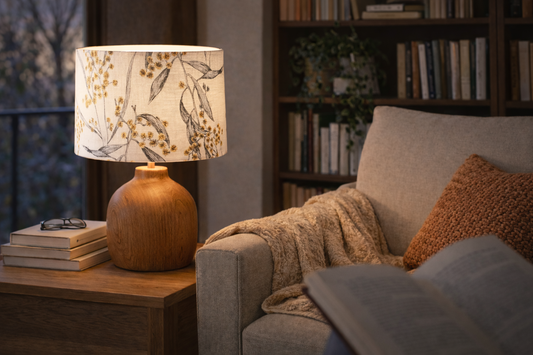 Golden Wattle Lampshade