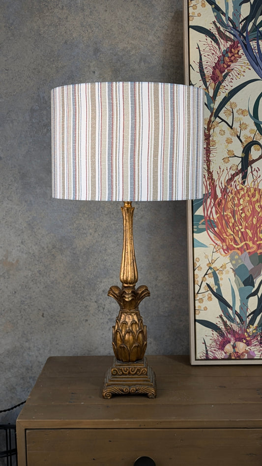 Nagari Indian Block Print Lampshade