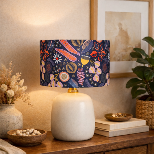 Australian Wild Flowers Lampshade