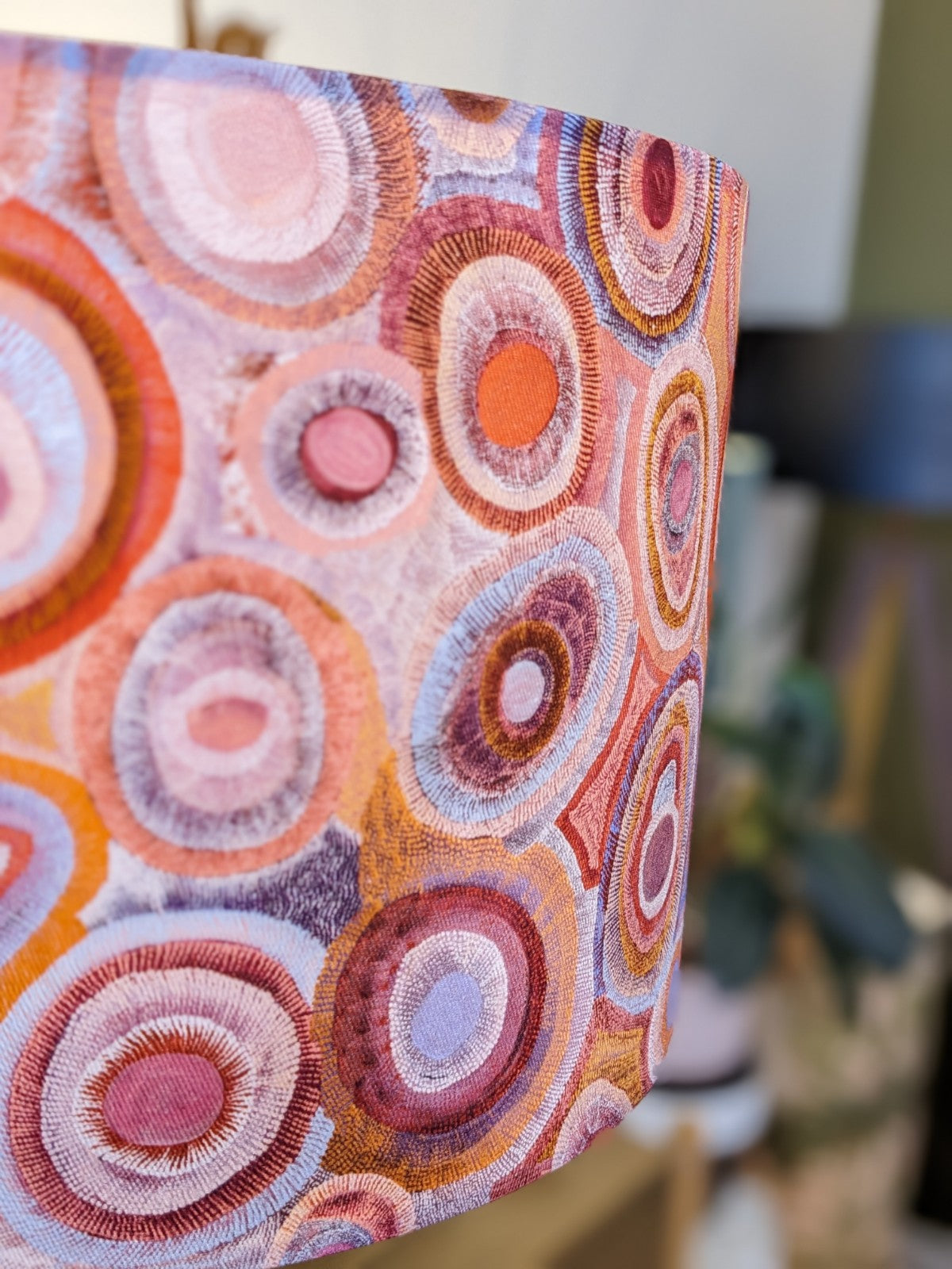 Water Dreaming Aboriginal lampshade
