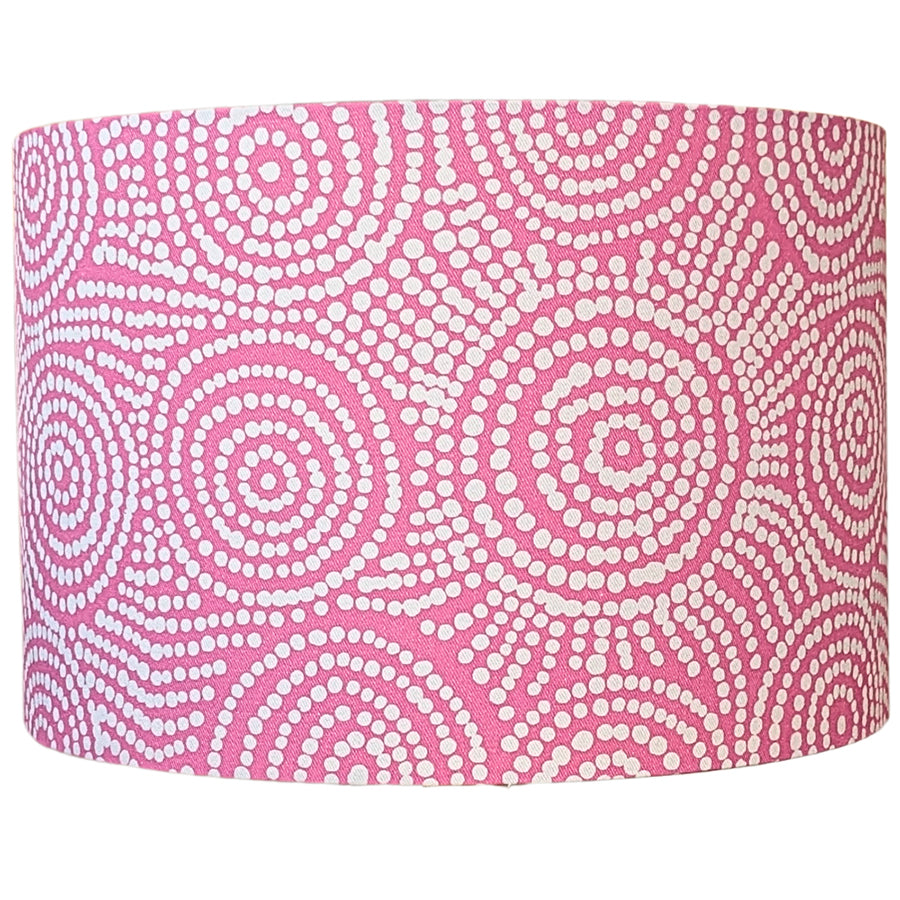 Pink Springs Lampshade