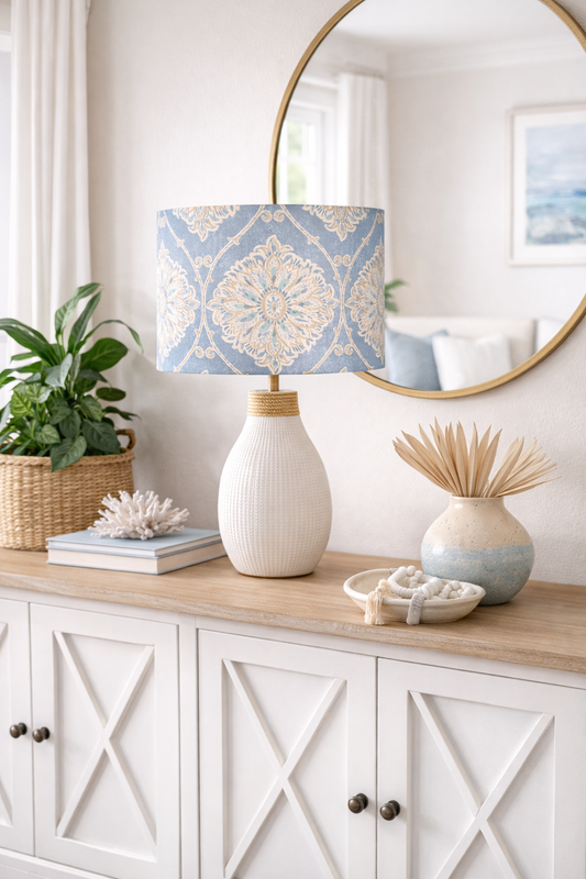 Rangoli Indian Block Print Lampshade