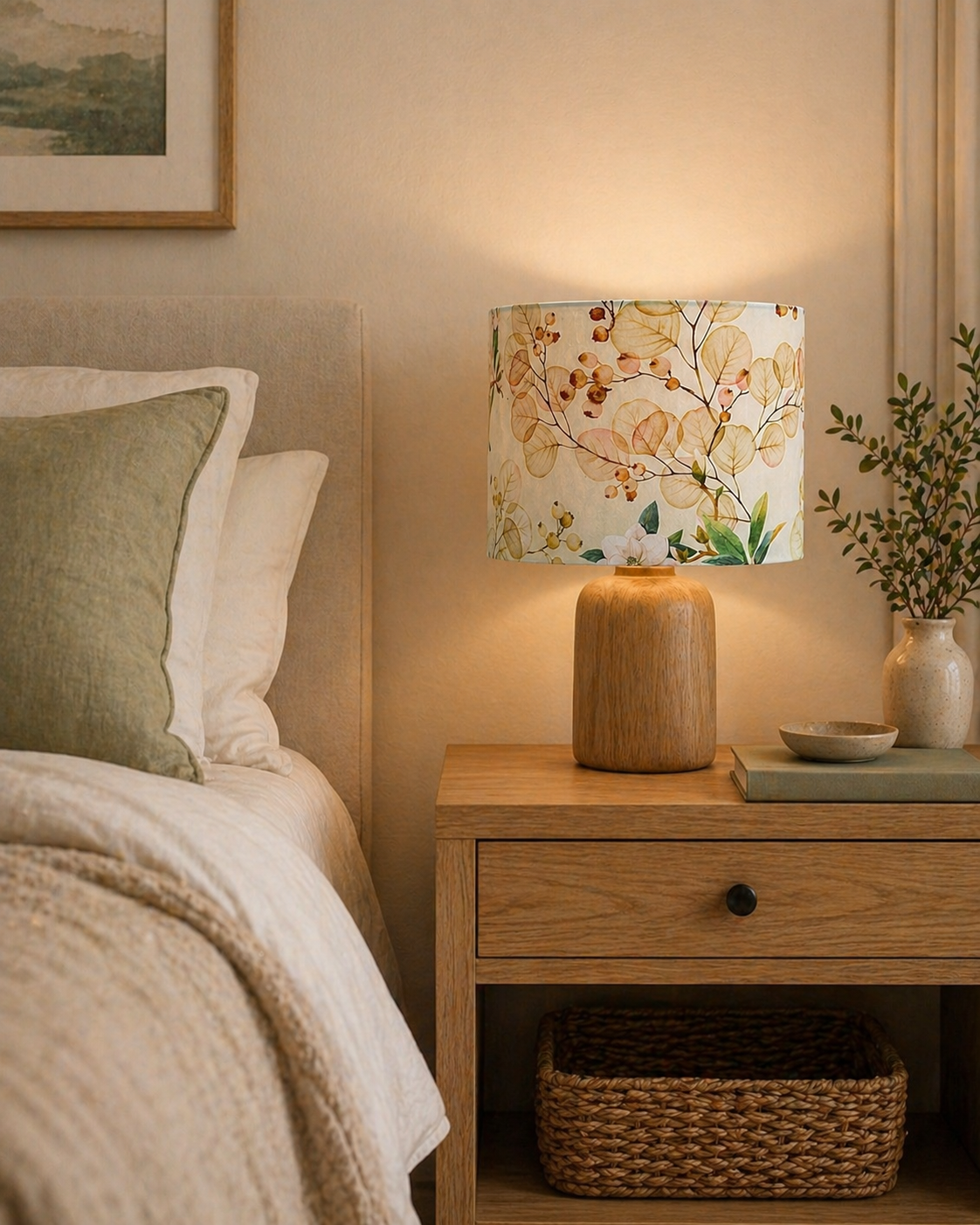 Willow Velvet Lampshade