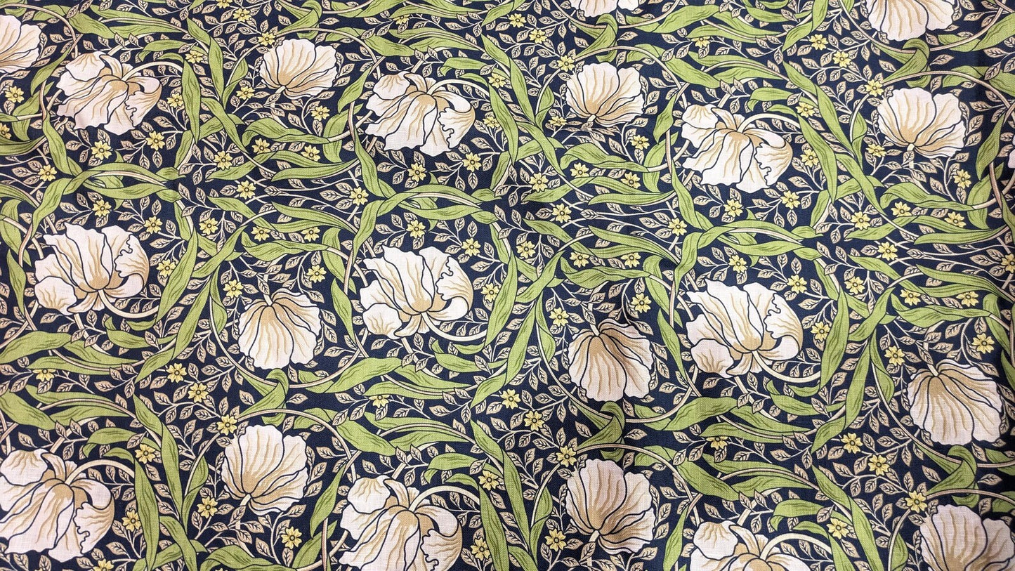 Pure linen - William Morris Pimpernel fabric