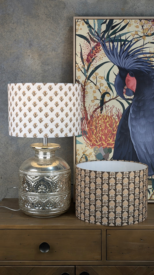 Ishani Indian Block Print Lampshade