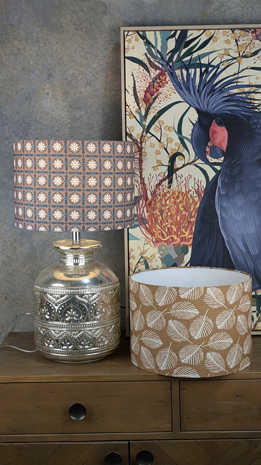 Kavya Indian Block Print Lampshade