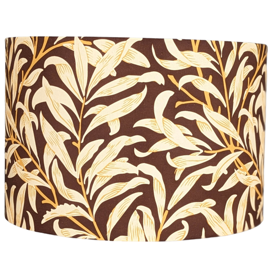 William Morris Willow Bough Brown Lampshade