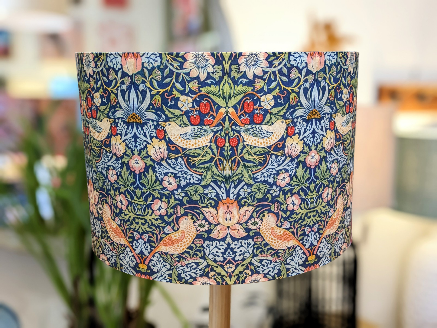William Morris Strawberry Thief Lampshade