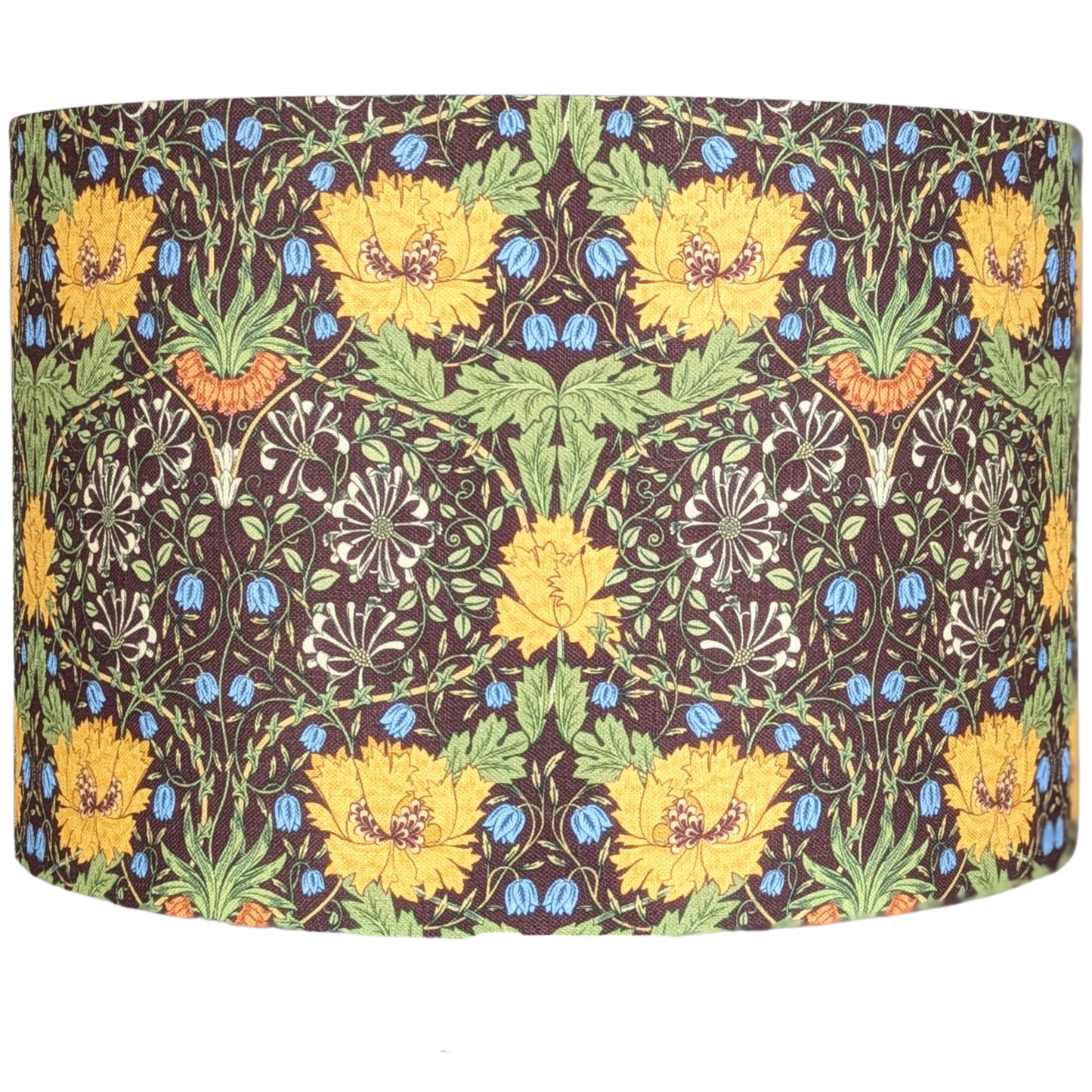 William Morris Honeysuckle Linen Lampshade