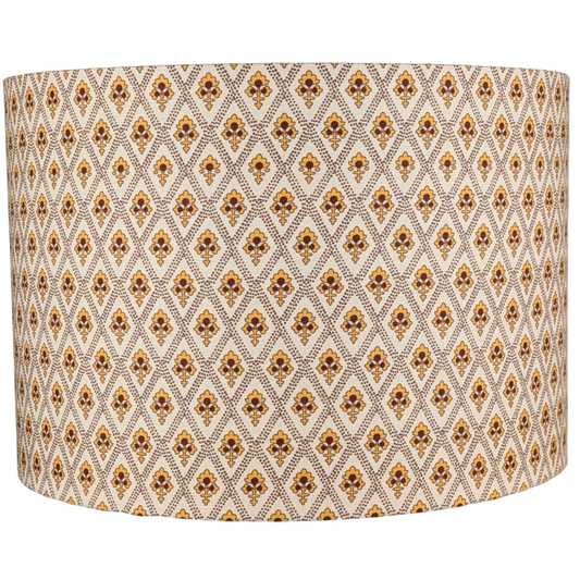 Diya Indian Block Print Lampshade