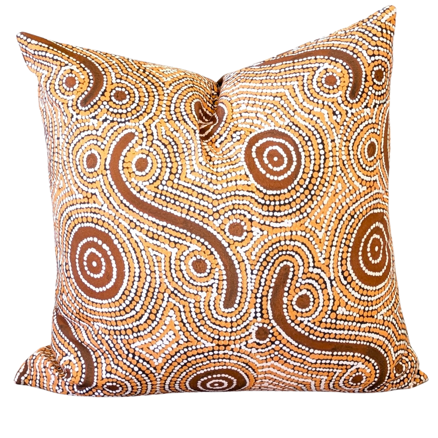 Goanna Dreaming Aboriginal Art Cushion Cover
