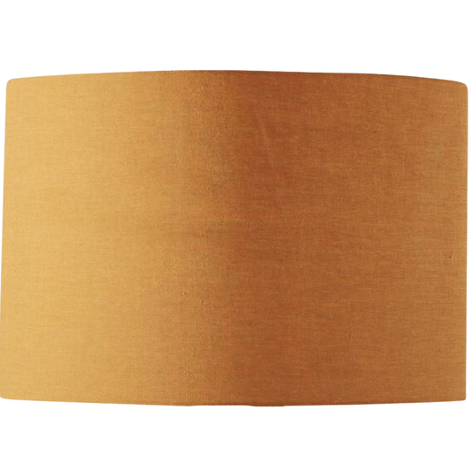 Premium linen Dark Mustard lampshade by Emotive Collection