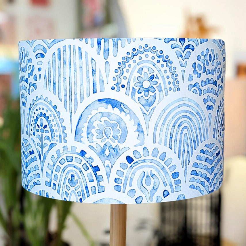 Hamptons Lamp shade 35cm diameter x 24cm height