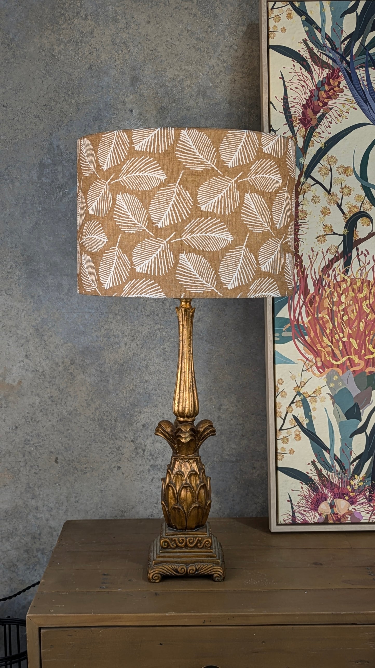 Koshi Indian Block Print Lampshade