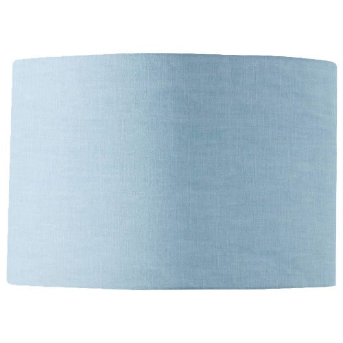 Light Blue Premium Linen Lampshade