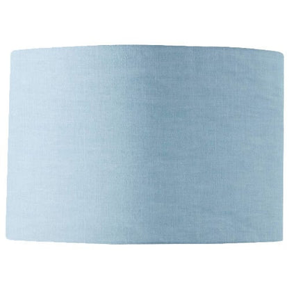 Light Blue Premium Linen Lampshade