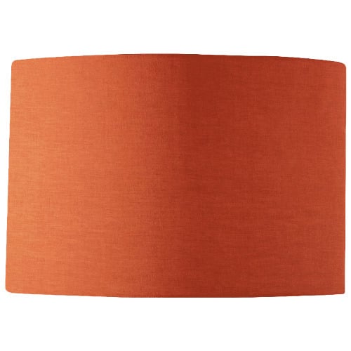 Orange Premium Linen Lampshade