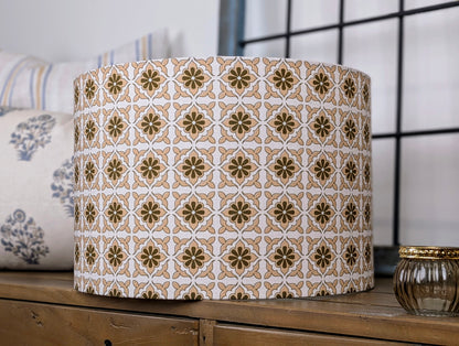 Siam Indian Block Print Lampshade