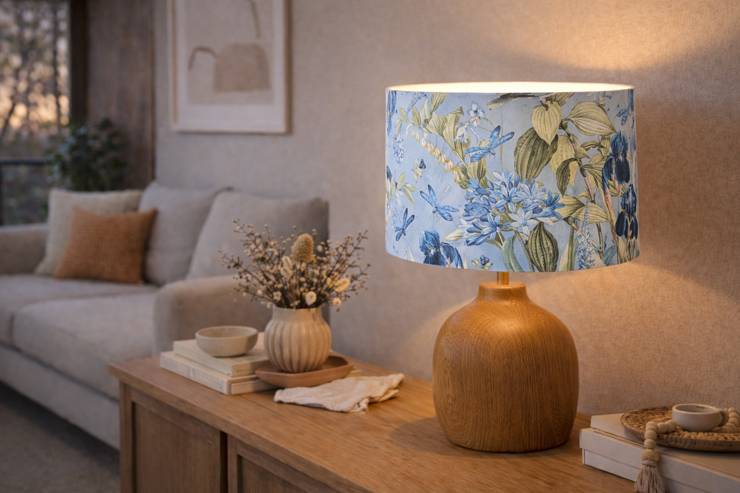 Solstice Velvet Lampshade