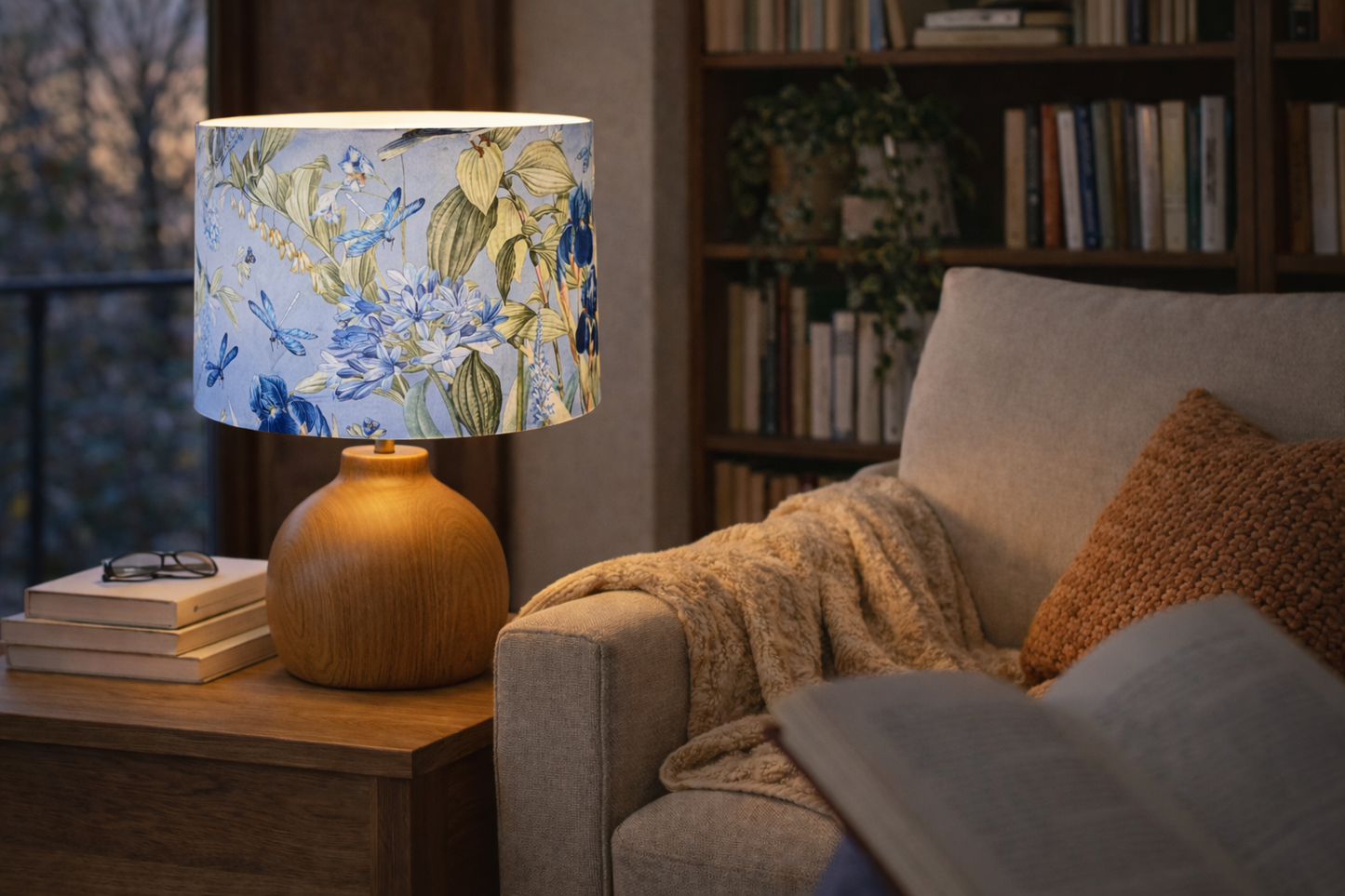 Solstice Velvet Lampshade