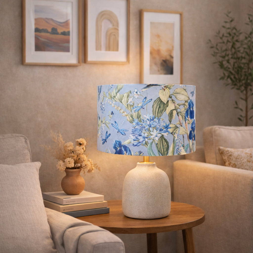 Solstice Velvet Lampshade