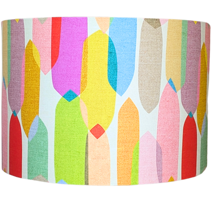 Multi-Colour Mid-Century Lampshade