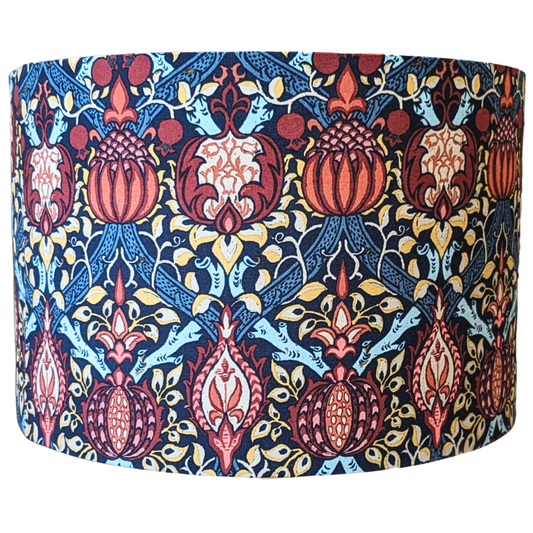 William Morris Indigo Granada Lampshade