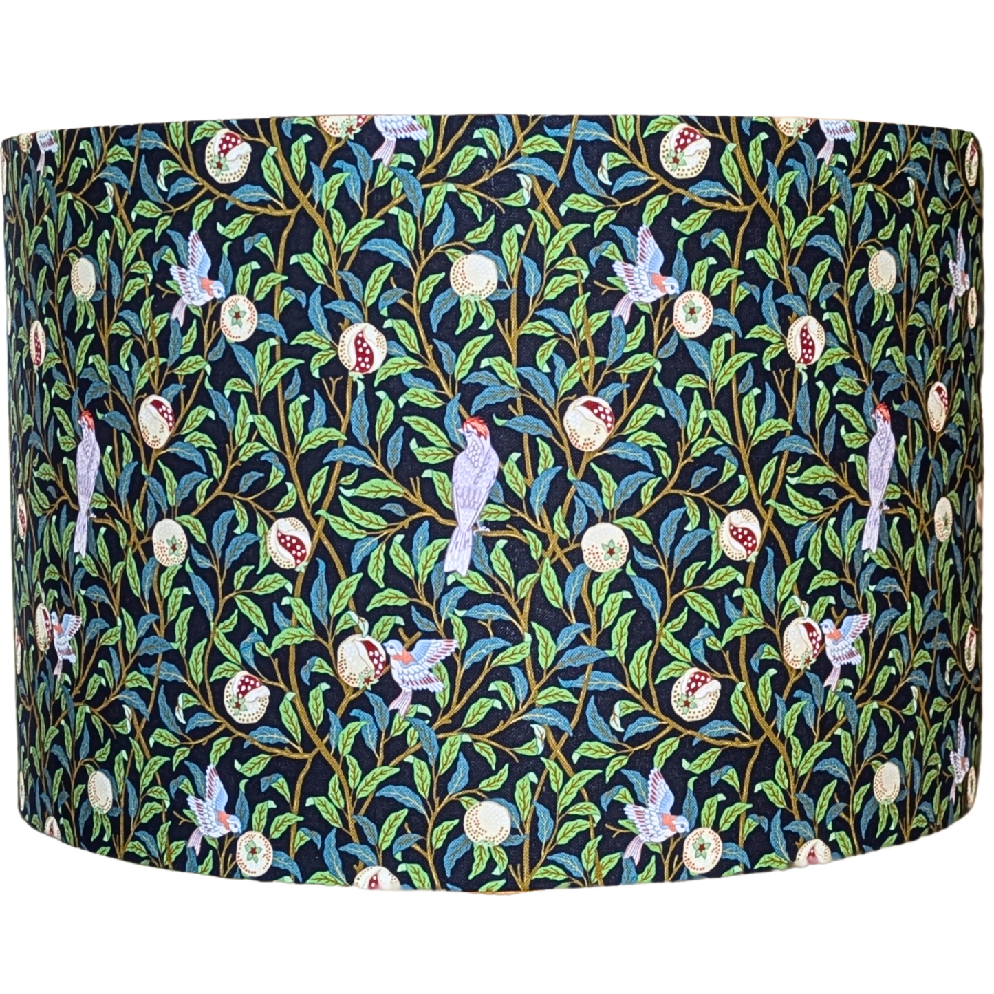 Bird & Pomegranate Black - William Morris Lampshade