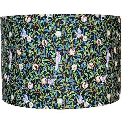 Bird & Pomegranate Black - William Morris Lampshade