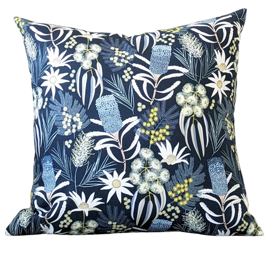 Blue Native Cushion Cover