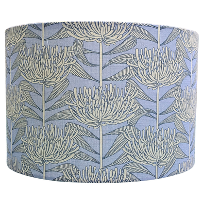 Waratah Blue Lampshade 30cm diameter x 20cm height