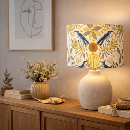 Wattlebird Lampshade