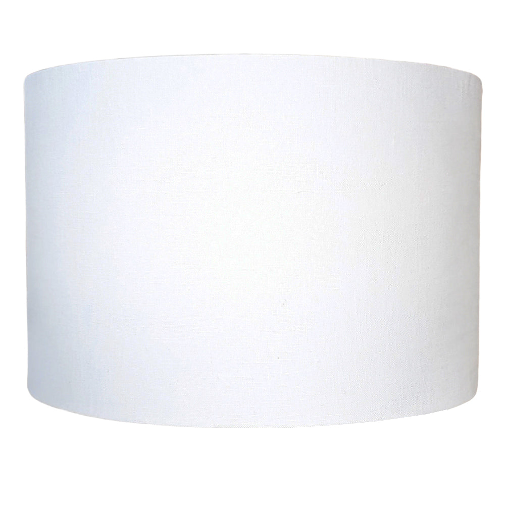 White Premium Linen Lampshade