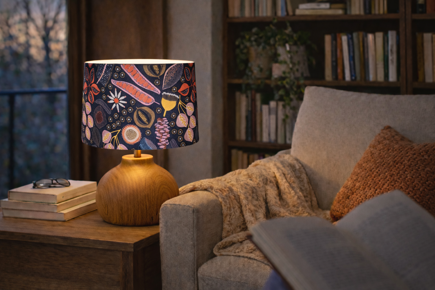 Australian Wild Flowers Lampshade