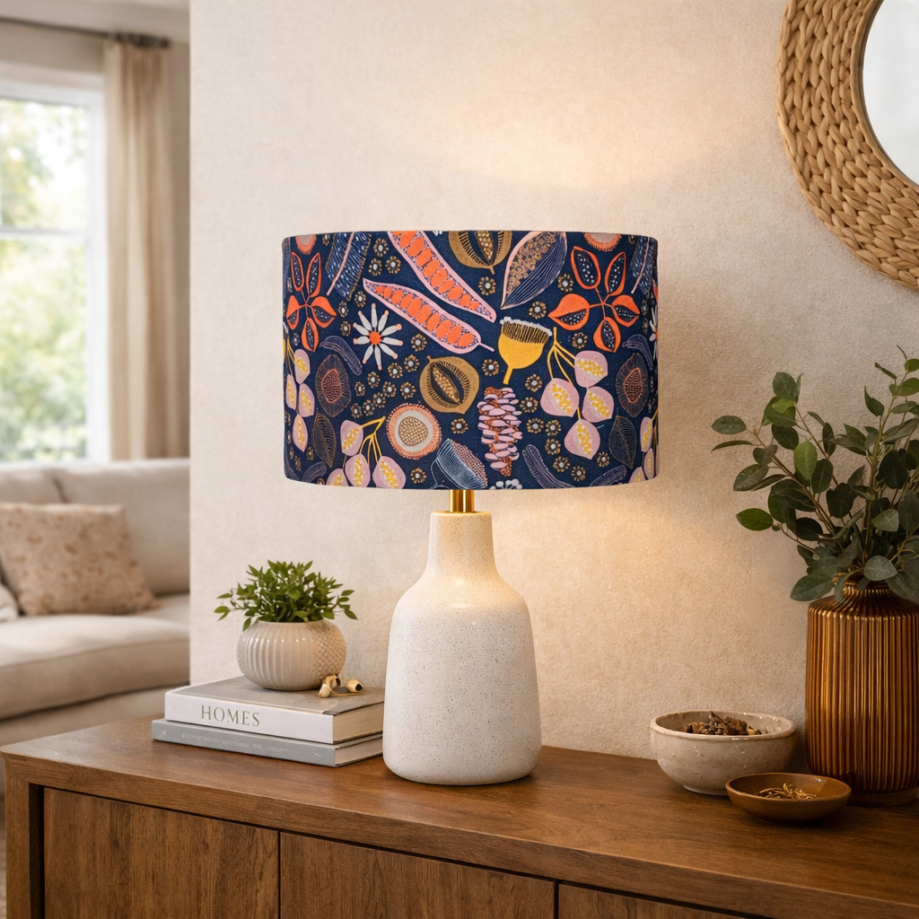Australian Wild Flowers Lampshade