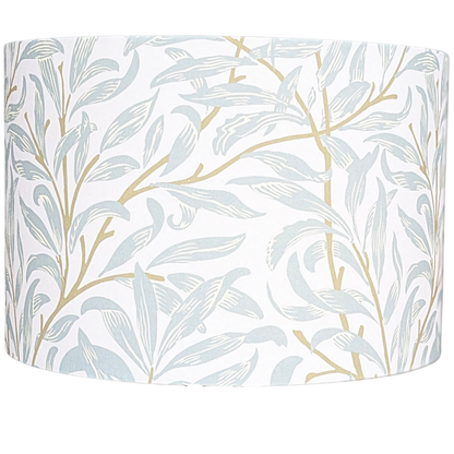 Lampshade with William Morris Willow Bough design 