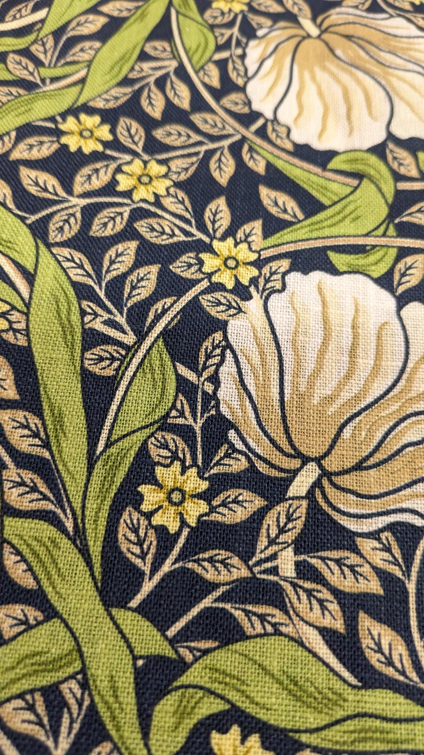 Pure linen - William Morris Pimpernel fabric