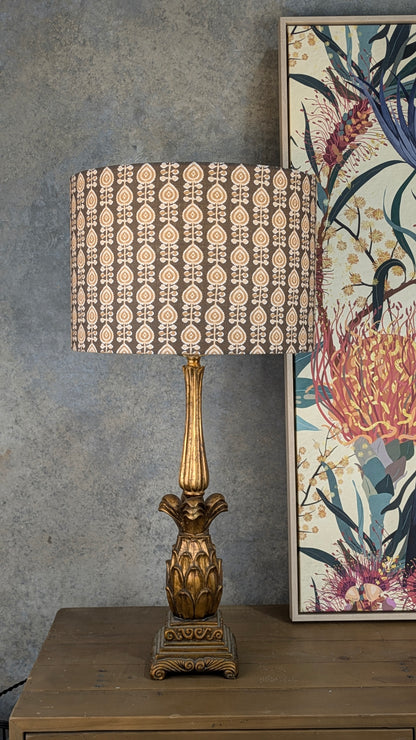 Tara Indian Block Print Lampshade