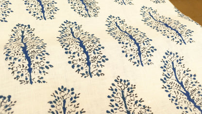 Pure linen - Lany Indian Block print fabric