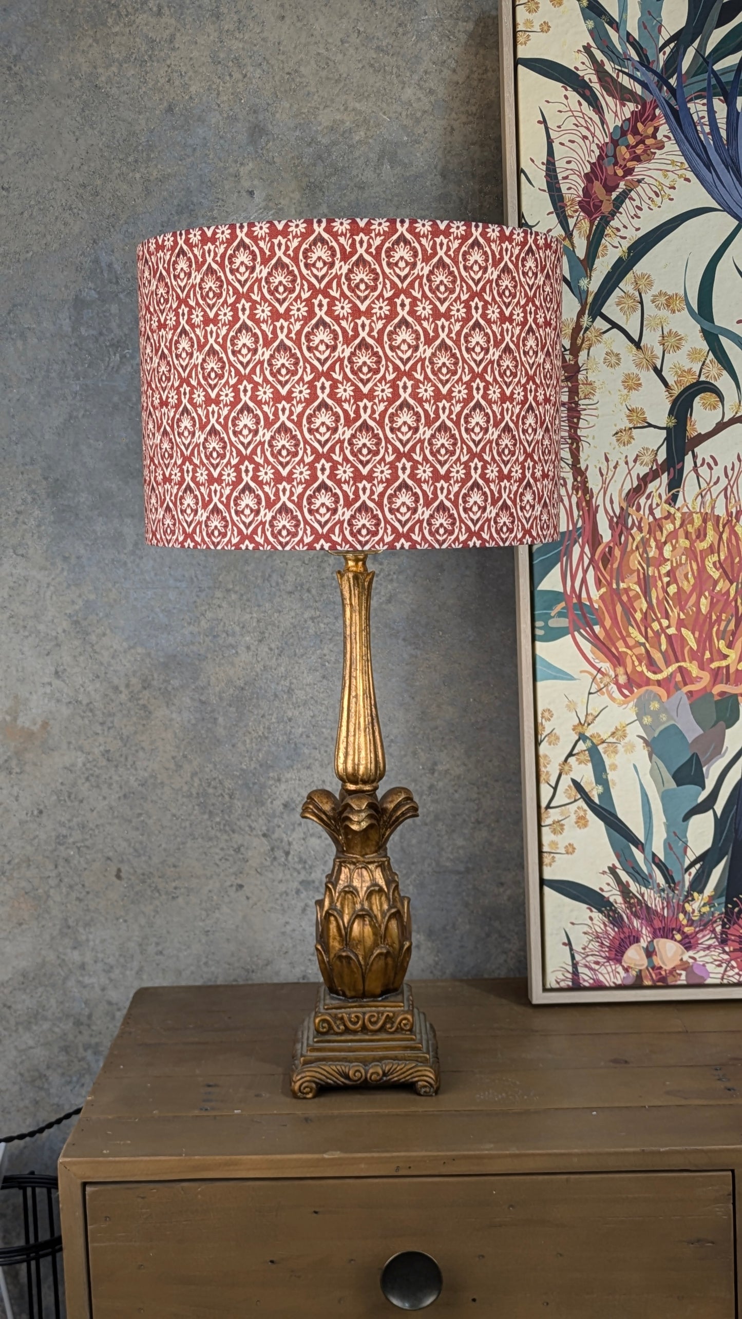 Meera Indian Block Print Lampshade