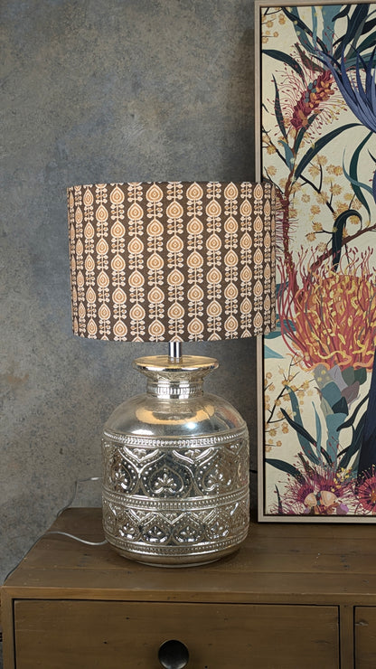 Tara Indian Block Print Lampshade