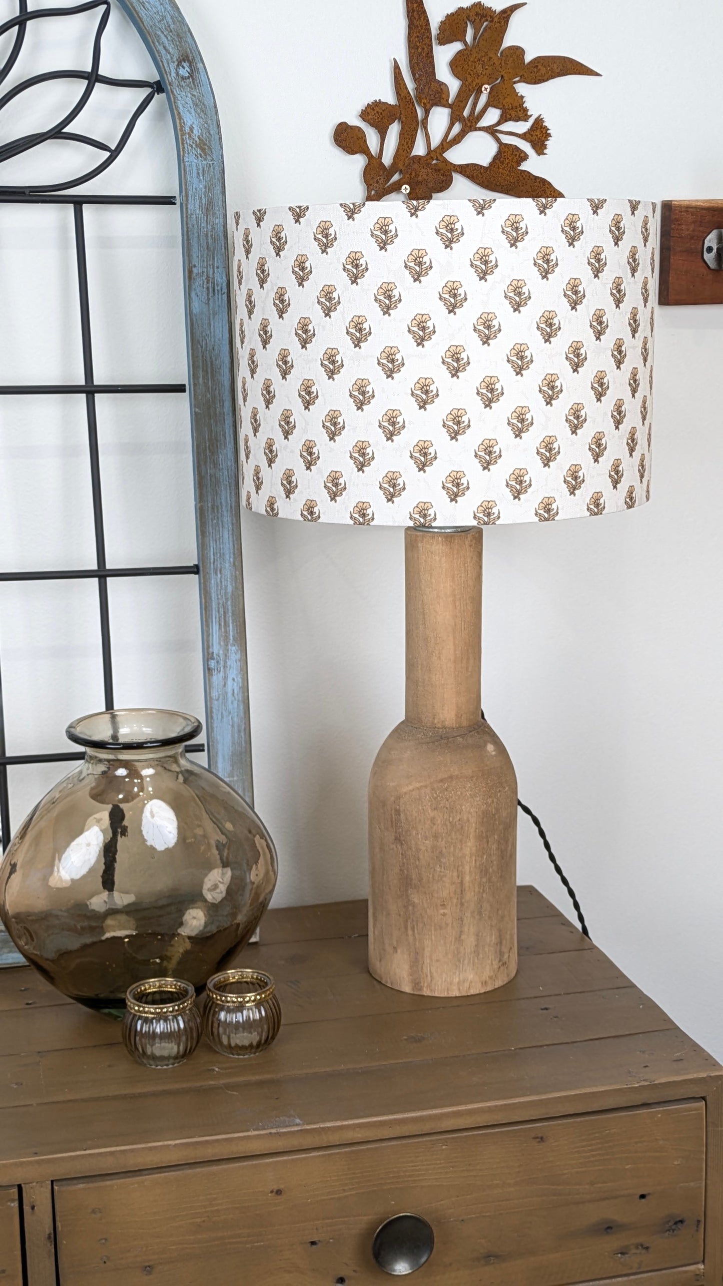 Ishani Indian Block Print Lampshade