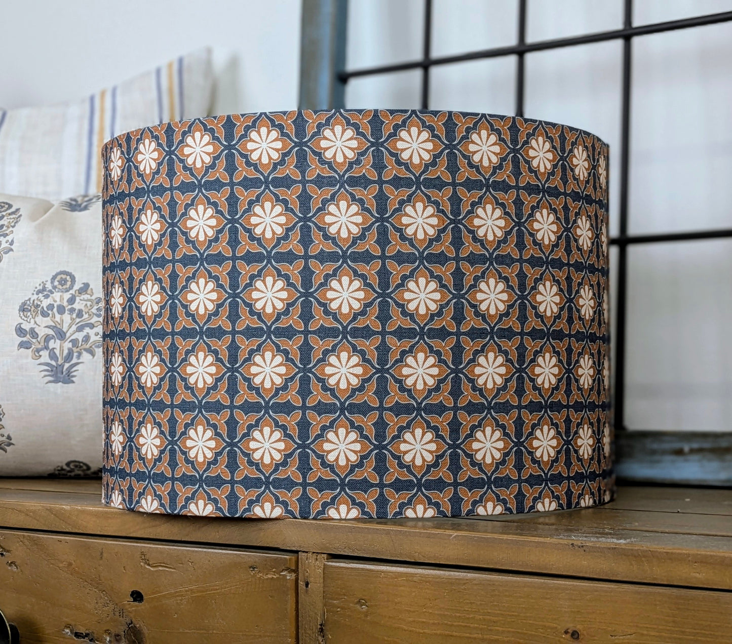 Kavya Indian Block Print Lampshade