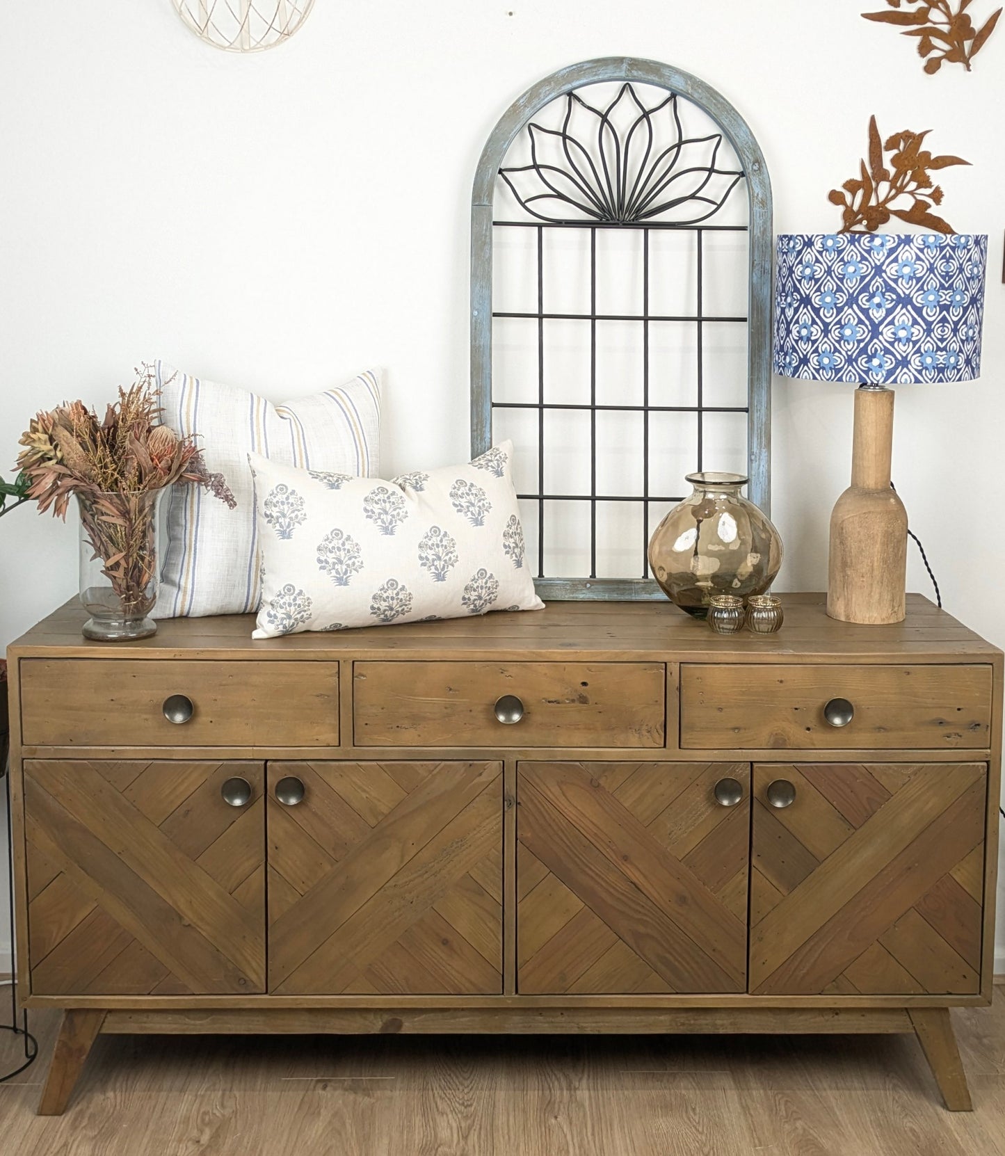 Amaya Indian Block Print Lampshade