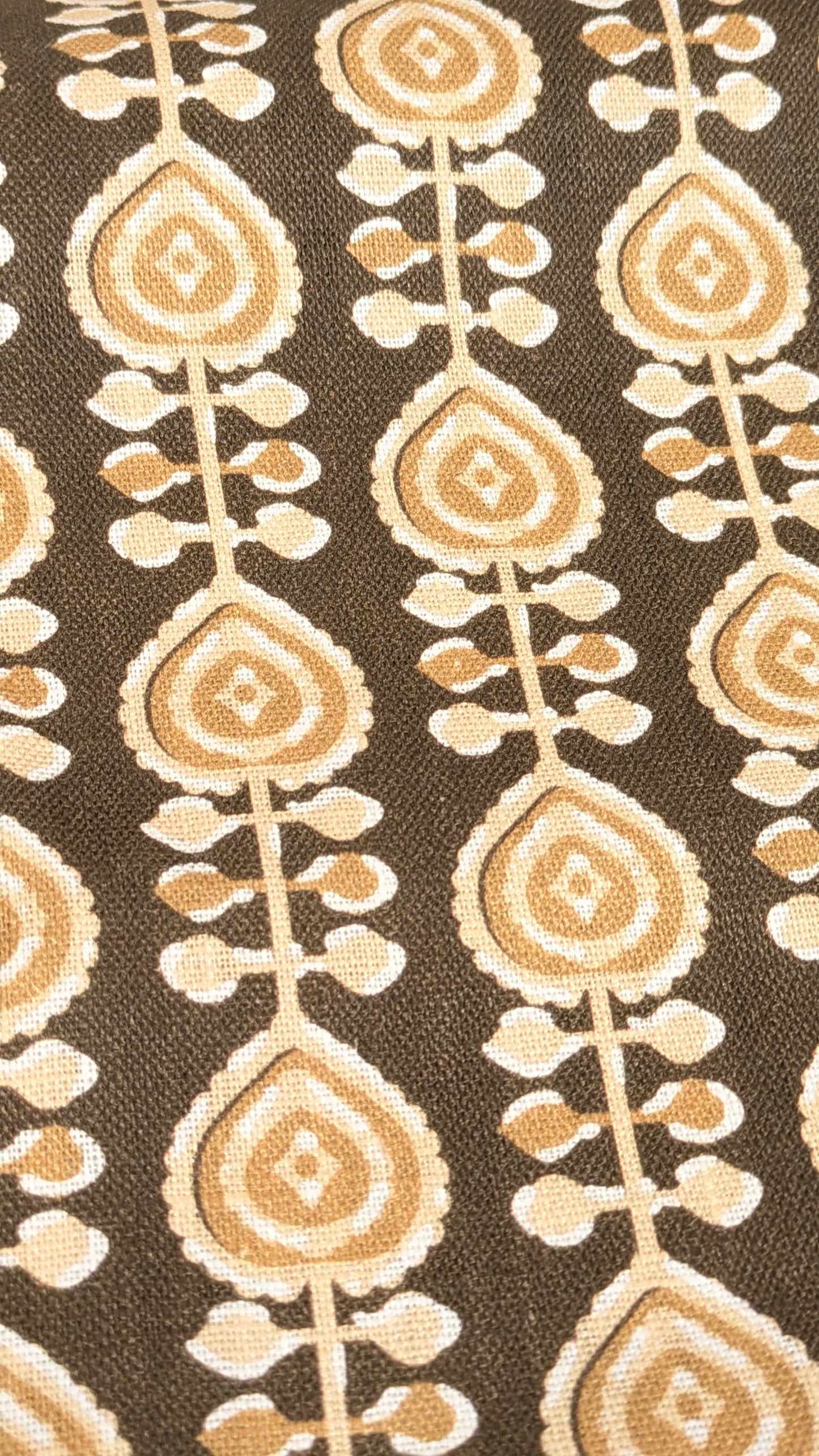 Pure linen - Bombay Indian Block print fabric
