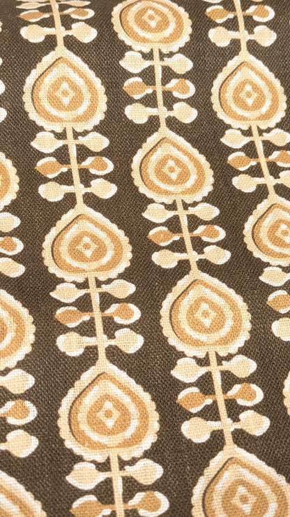 Pure linen - Bombay Indian Block print fabric