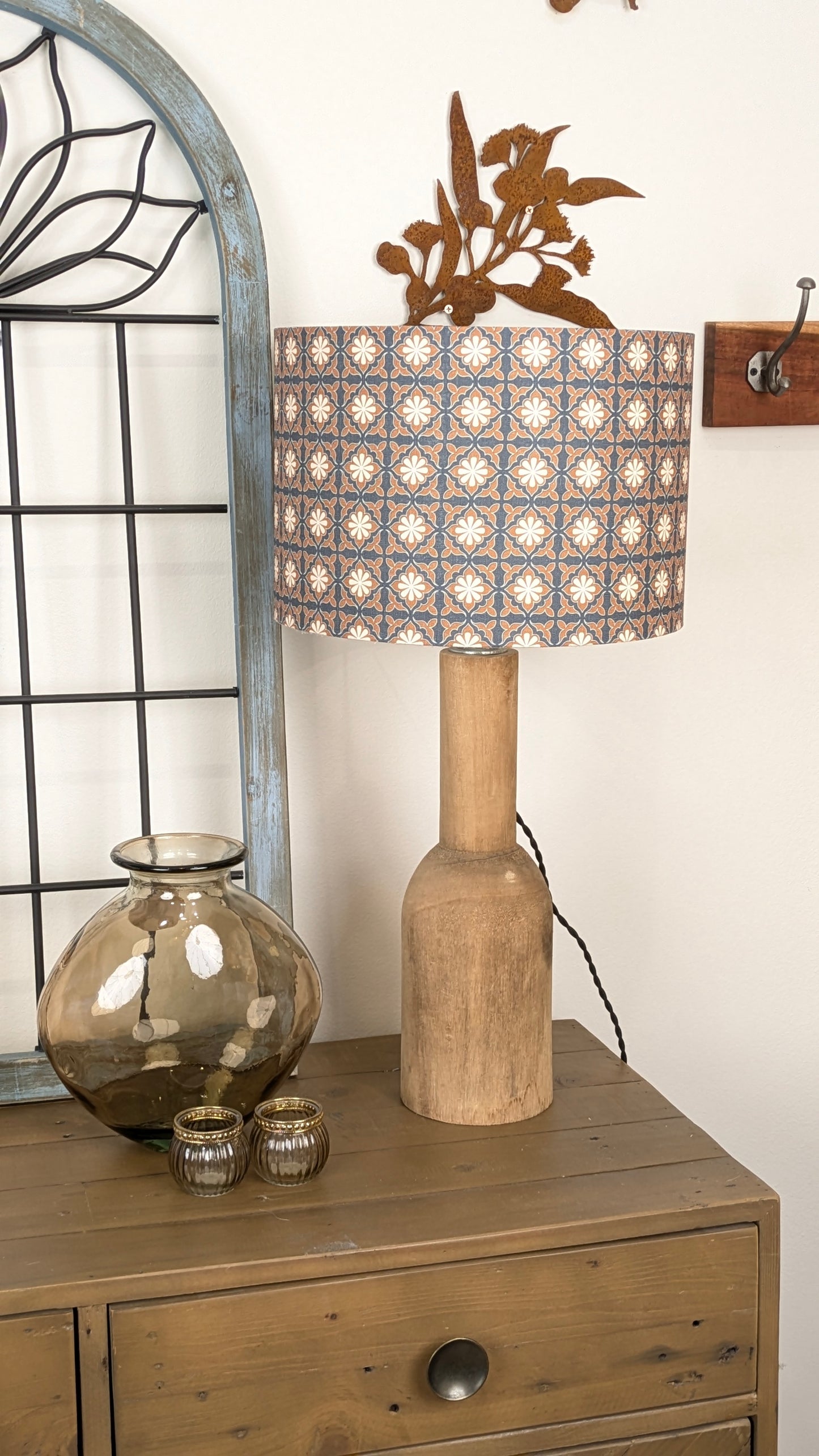 Kavya Indian Block Print Lampshade