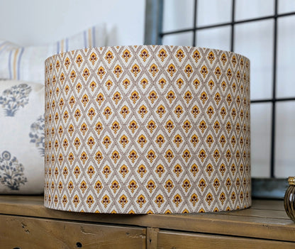 Diya Indian Block Print Lampshade