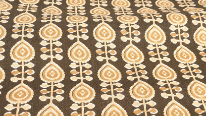 Pure linen - Bombay Indian Block print fabric